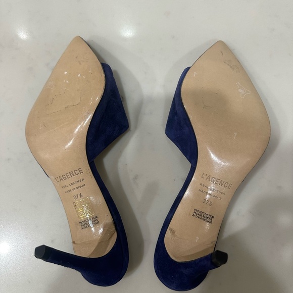 New L’agence Lolita suede mules size 37.5 EU - Picture 4 of 5